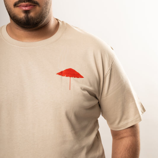 Sketch Tee - Beige